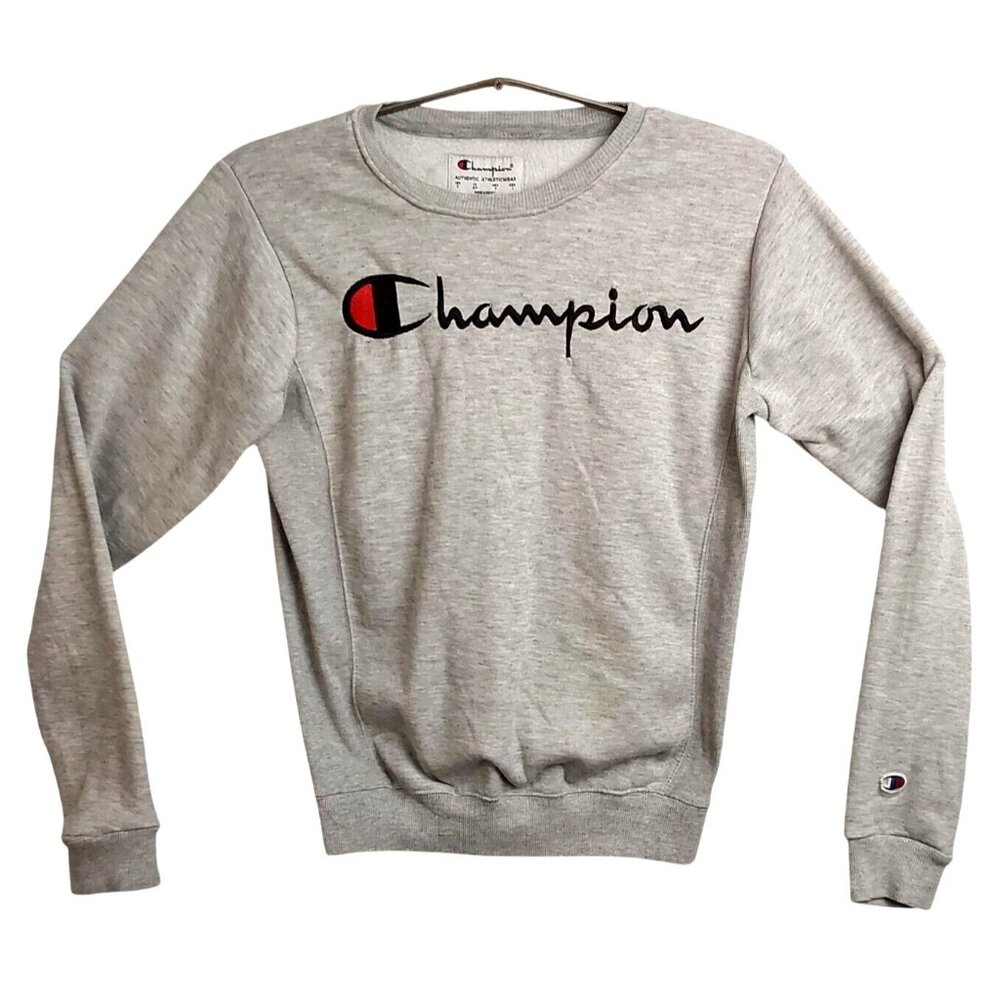 Champion Long Sleeve Sweatshirt - Size SMALL